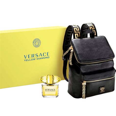 versace backpack gift set.